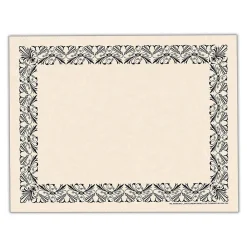 Hayes Art Deco Certificate Set, 9