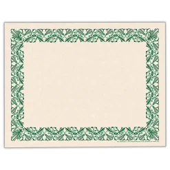 Hayes Art Deco Certificate Set, 9
