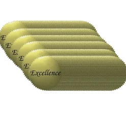 Hayes Publishing Excellence 2" Gold Certificate Seals, 50 Per Pack, 6 Packs (H-VA314-6)