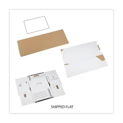 Heavy-Duty Storage Box Drawer, Legal Size, White, 6/Carton (UNV85301)