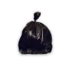 Heritage 60 Gallon Industrial Trash Bag, 38" x 58", Low Density, 2.5 Mil, Black, 50 Bags/Box (H7658XK X04)