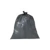 Heritage 60 Gallon Industrial Trash Bag, 44" x 56", Low Density, 1.2 Mil, Charcoal, 100 Bags/Box (H8856SH)