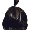 Heritage AccuFit 32 Gallon Industrial Trash Bag, 33" x 44", Low Density, 1.3 Mil, Black, 5 Rolls (H6644PK R01)