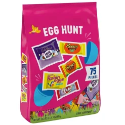 Hershey Assorted Flavored, Easter Candy Variety Bag, 32.3 oz (75 Pieces)