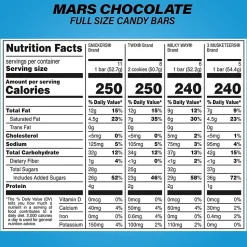 Hershey Chocolate Full Size Variety/Mar's Chocolate Full Size Variety (600-04055)