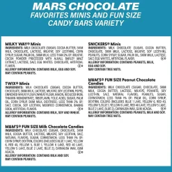 Hershey's Assortment Milk Chocolate/Mar's Chocolate Favorites, 2/Bundle (600-04054)