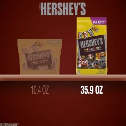 Hershey's Miniatures Assorted Chocolate Candy Party Pack, 35.9 oz (HEC21458)