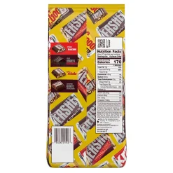 Hershey's Miniatures Variety Milk Chocolate Candy Bar, 56 oz., 180/Bag (HEC21543)