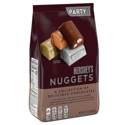 Hershey's Nuggets Assorted Chocolate Candy Party Pack, 31.5 oz (HEC01878)