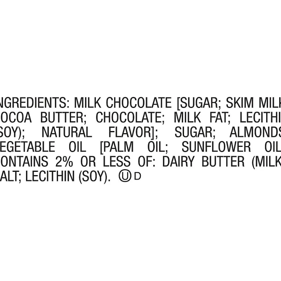 Hershey's Nuggets Milk Chocolate, Toffee and Almonds Candy Bulk Bag, 60 oz (HEC01685)