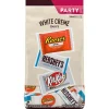 Hershey's Whie Crème Lovers Snack Size Reese's, Hershey's & KiKat White Chocolate Candy Bar, 31.6 oz. (246-00353)
