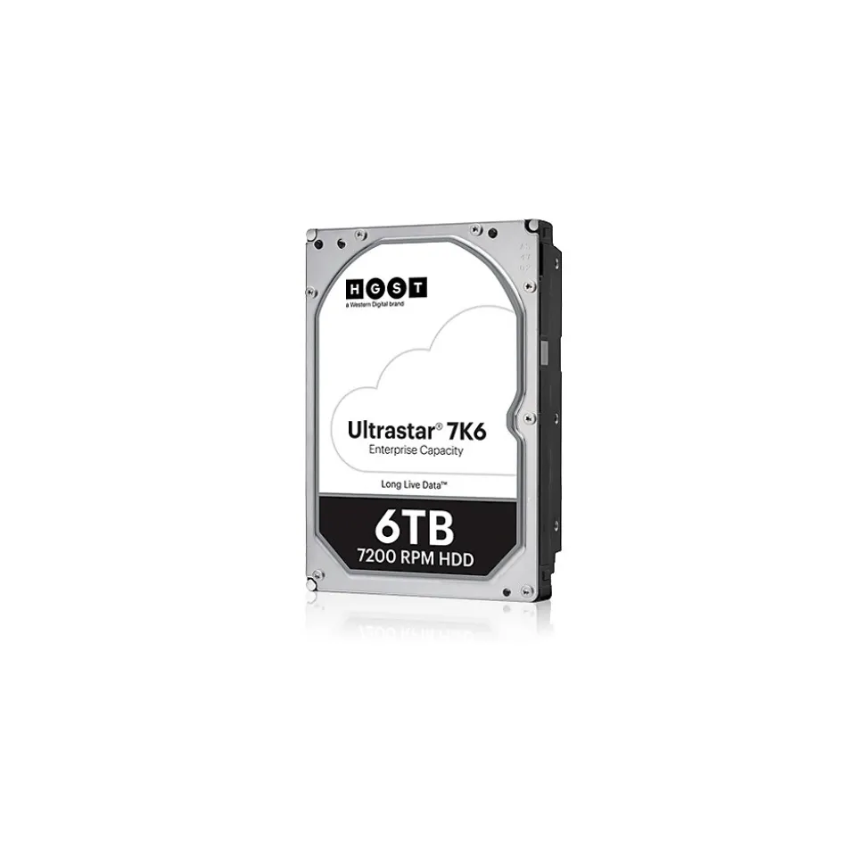 HGST Ultrastar 7K6 HUS726T6TALE6L4 6 TB 3.5" Internal Hard Drive, SATA