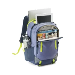 High Sierra Litmus Backpack, Geometric, Slate Blue/Indigo Blue (130365-9669)