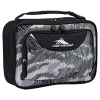 High Sierra Scribble Camo Lunch Bag, Black/Gray (747159317)