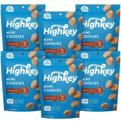 HighKey Gluten Free Snickerdoodle Cookies, 2 oz., 6 Packs/Box, 6/Pack (600-00271)