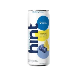 Hint Blueberry Lemon Flavored Purified Water, 12 fl. oz., 24 Cans/Carton (00337)