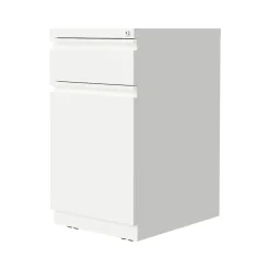 Hirsh 2-Drawer Mobile Vertical File Cabinet, Letter Size, Lockable, 27.75