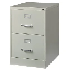 Hirsh 2-Drawer Vertical File Cabinet, Legal Size, Lockable, 28.37