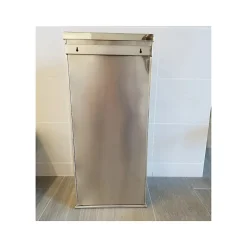 HLS Commercial Stainless Steel Trash Can, 9-Gallon, Silver (HLSC01G09A)