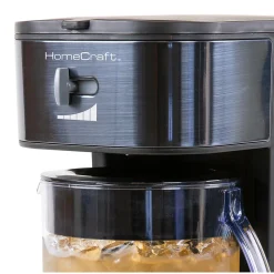 HomeCraft 12-Cups Automatic Drip Coffee Maker, Black (HCIT3BS)