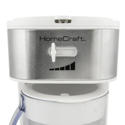 HomeCraft 12-Cups Automatic Drip Coffee Maker, White (HCIT3WS6A)