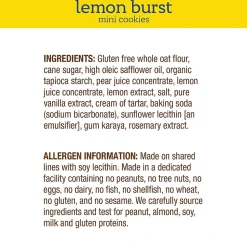 HomeFree Gluten Free Mini Lemon Burst Cookies, 1.1 oz., 10/Pack (307-00361)