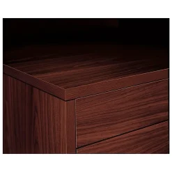HON 10500 72" Double Pedestal Desk, Mahogany (H10593NN)