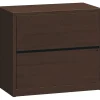 HON 10500 Series 2 Drawer Lateral File Cabinet, Mocha Finish, 36"W (HON10563MOMO)