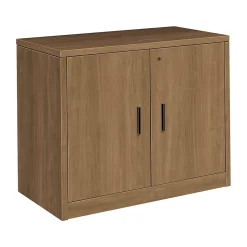 HON 10500 Series 29.5" Storage Cabinet with 2 Shelves, Pinnacle, Installed (HON105291PINC)