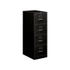 HON 510 Series 4-File Drawers Vertical File Cabinet, Legal Size, Lockable, 51.97"H x 18.27"W x 25"D, Black (514CPP)