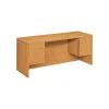 HON 10500 Series Kneespace Credenza 60"W, Harvest, 29 1/2"H x 60"W x 24"D