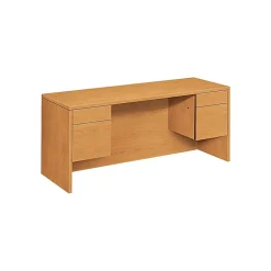 HON 10500 Series Kneespace Credenza 60"W, Harvest, 29 1/2"H x 60"W x 24"D