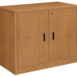 HON 10500 Series Storage Cabinet, 36"W, Harvest, 29 1/2"H x 36"W x 20"D