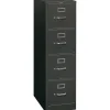 HON 310 Series Vertical File Cabinet, Letter, 4-Drawer, Charcoal, 26 1/2"D (H314PS)