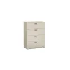 HON Brigade 600 Series 4-Drawer Lateral File Cabinet, Locking, Letter/Legal, Gray, 42"W (HON694LQ)