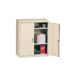 HON Brigade 42" Steel Storage Cabinet with 3 Shelves, Putty (HONSC1842L)