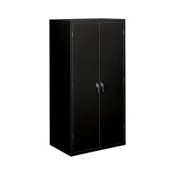 HON Brigade 72" Steel Storage Cabinet with 5 Shelves, Black (HONSC2472P)
