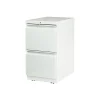 HON Brigade 2-Drawer Mobile Lateral File Cabinet, Letter Size, Lockable, 28"H x 15"W x 23"D, Gray (H33823RLQ)