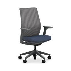 HON Cipher Mesh/Fabric Swivel Task Chair, Navy/Charcoal (HCFRT.STC.H.S.IC.APX13.TC00.AL.RE.SB.S)