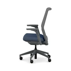 HON Cipher Mesh/Fabric Swivel Task Chair, Navy/Charcoal (HCFRT.STC.H.S.IC.APX13.TC00.AL.RE.SB.S)