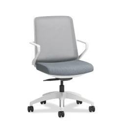HON Cliq Polyester Swivel Task Chair, White/Apex 25 (HONCLQIFAPX25DW)