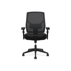 HON Crio Fabric/Mesh High-Back Task Chair, Black (BSXVL581ES10T)