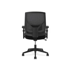 HON Crio Fabric/Mesh High-Back Task Chair, Black (BSXVL581ES10T)