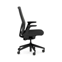 HON Flexion Fabric/Mesh Swivel Task Chair, Black (HFXT1.F0.STC.A.H.IM.CU10.NL.SB.T)