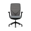 HON Flexion Fabric/Mesh Task Chair, Basalt/Black (HFXT1.F0.STC.A.H.IM.APX25.NL.SB.T)