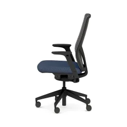 HON Flexion Fabric/Mesh Task Chair, Black/Navy (HFXT1.F0.STC.A.H.IM.APX13.NL.SB.T)