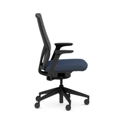 HON Flexion Fabric/Mesh Task Chair, Black/Navy (HFXT1.F0.STC.A.H.IM.APX13.NL.SB.T)