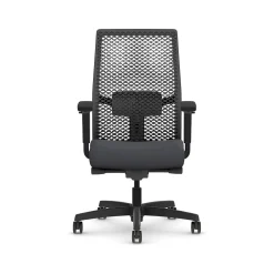HON Ignition 2.0 Ergonomic Vinyl/ReActiv Swivel Task Chair, Basalt (HIWMRAKD.Y2.A.H.0S.SX23.BL.SB.T)
