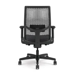 HON Ignition 2.0 Ergonomic Vinyl/ReActiv Swivel Task Chair, Basalt (HIWMRAKD.Y2.A.H.0S.SX23.BL.SB.T)