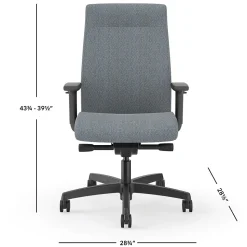 HON Ignition 2.0 Fabric Task Chair, Gray Pattern (HONI2U2AHAX25TK)